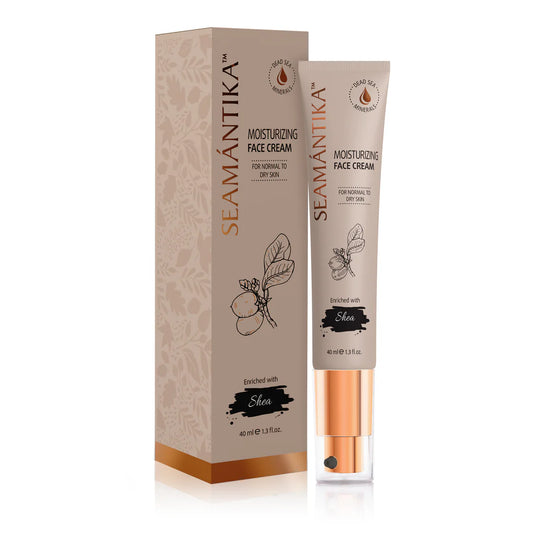 SEAMANTIKA 死海礦物保濕面霜-乳木果油-中性/乾性 40 ml