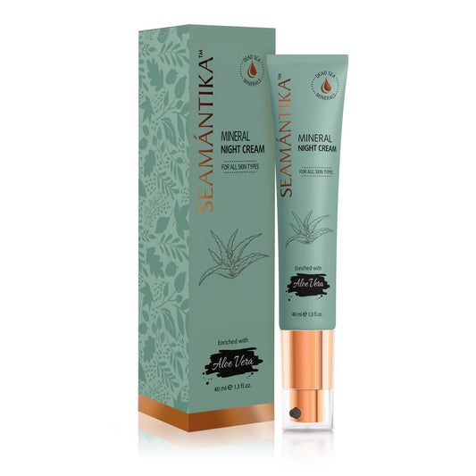 SEAMANTIKA 死海礦物晚霜-蘆薈 40ml