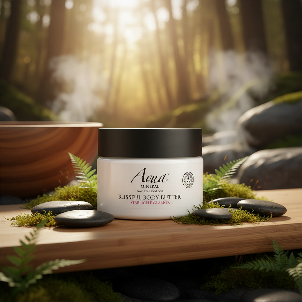 Aqua Mineral 身體滋養潤膚膏 森林spa背景