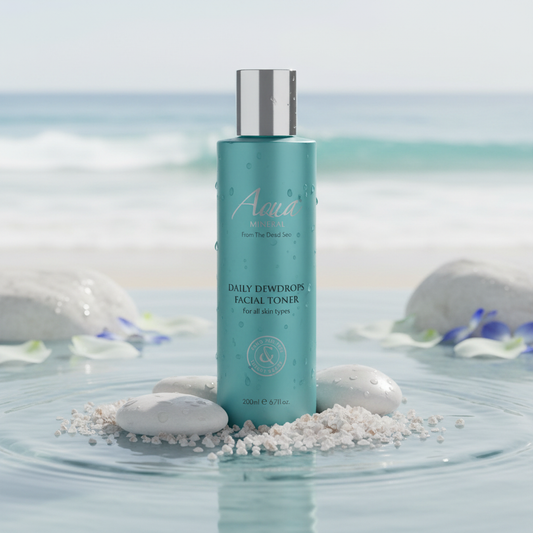 AquaMineral 死海礦物爽膚水 海洋礦物spa背景