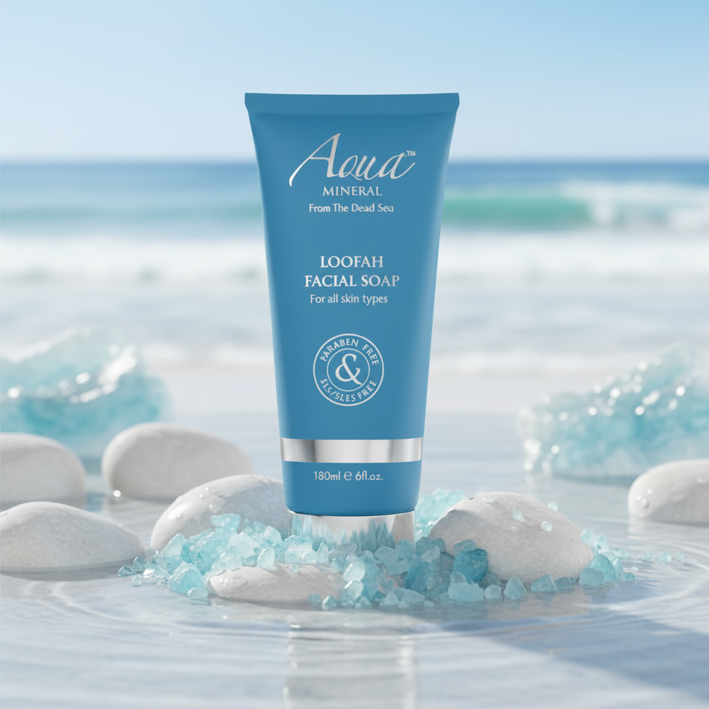 Aqua Mineral 死海礦物絲瓜潔面乳 海洋礦物spa背景