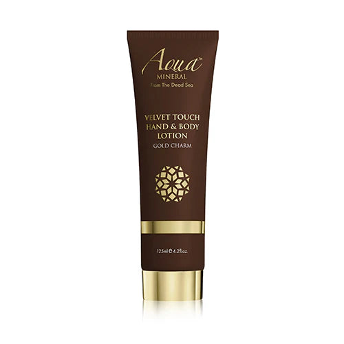 Aqua Mineral 絲絨觸感手部及身體乳霜-Gold Charm 125ml